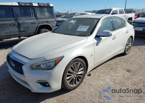 2019 Infiniti Q50 3.0T Luxe from USA, damaged, VIN JN1EV7AP2KM513843